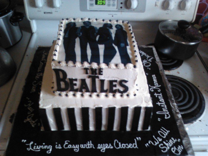 beatle birthday cake beatle birthday cake